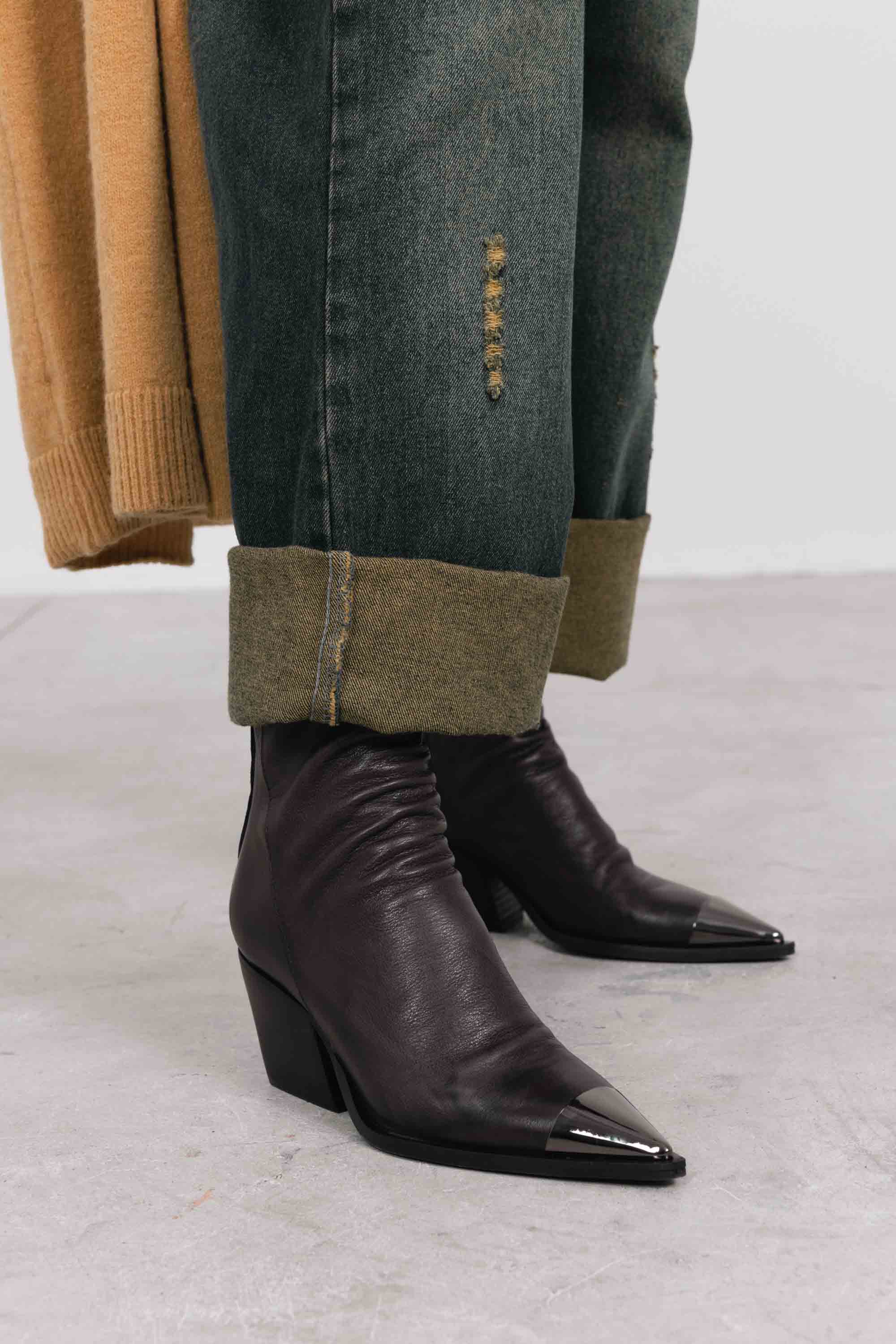 Stivaletti in Pelle Lindsey - Mimmu