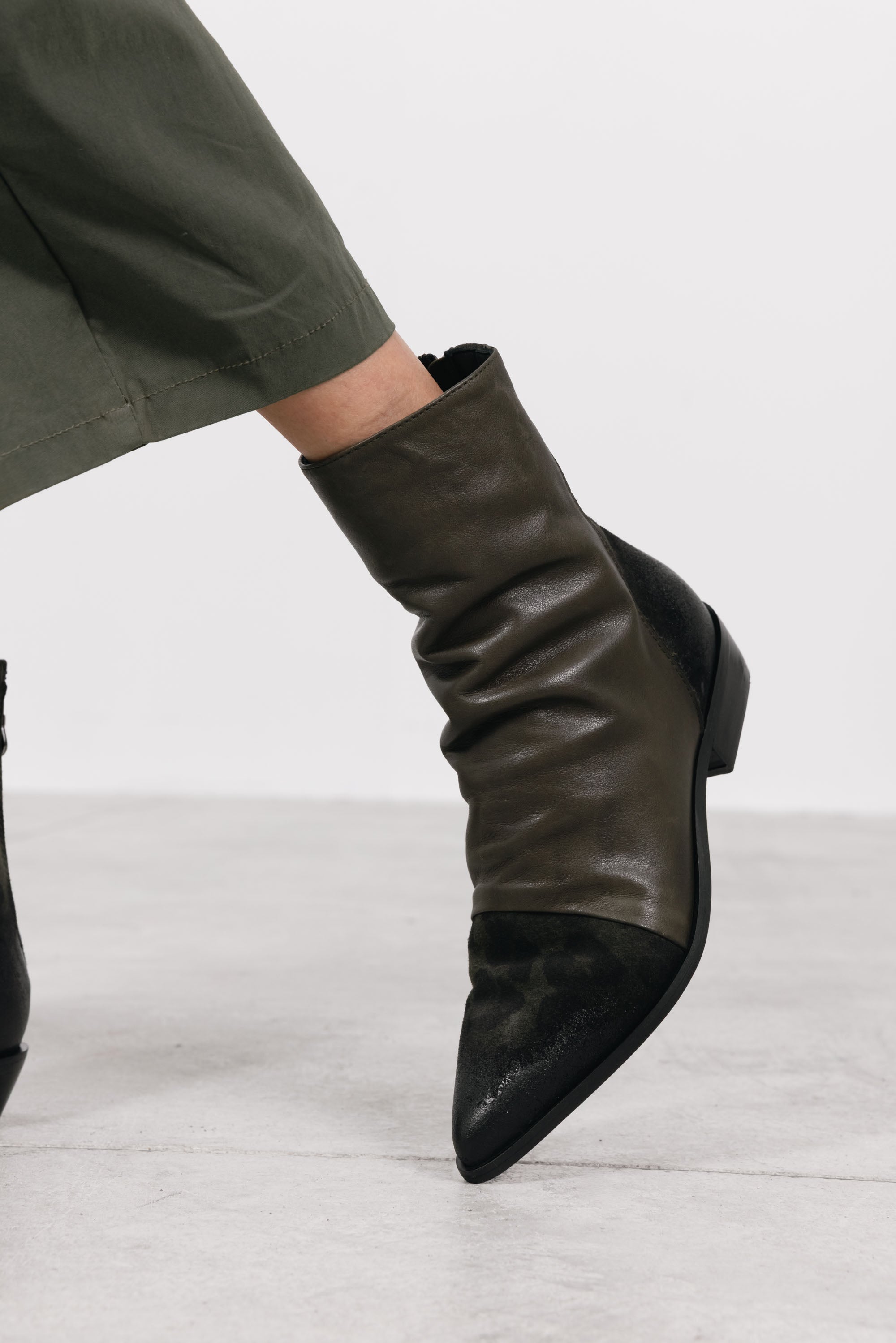 Bottines en cuir Katalin