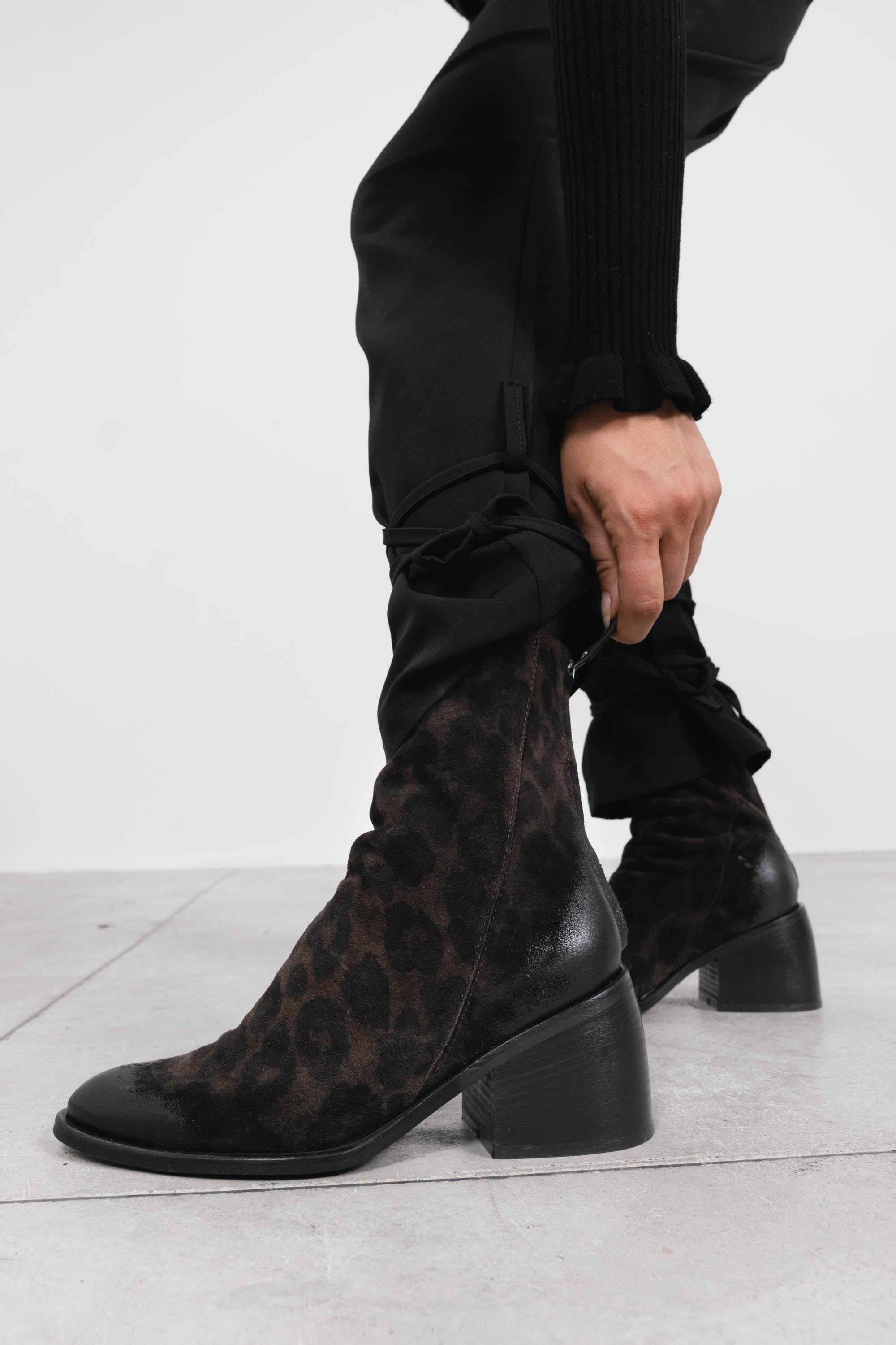 Bottines en daim Isabel