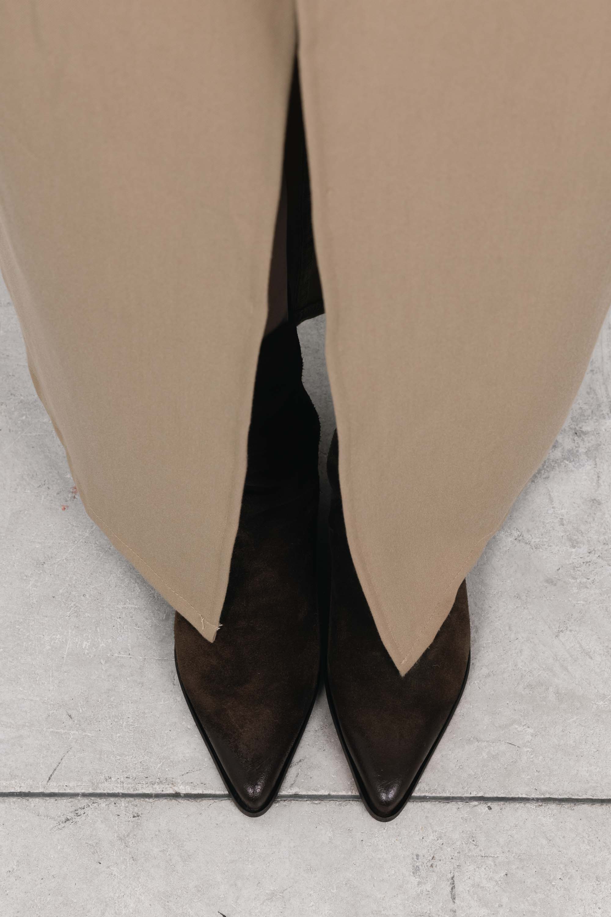 Bottines en daim Leyla