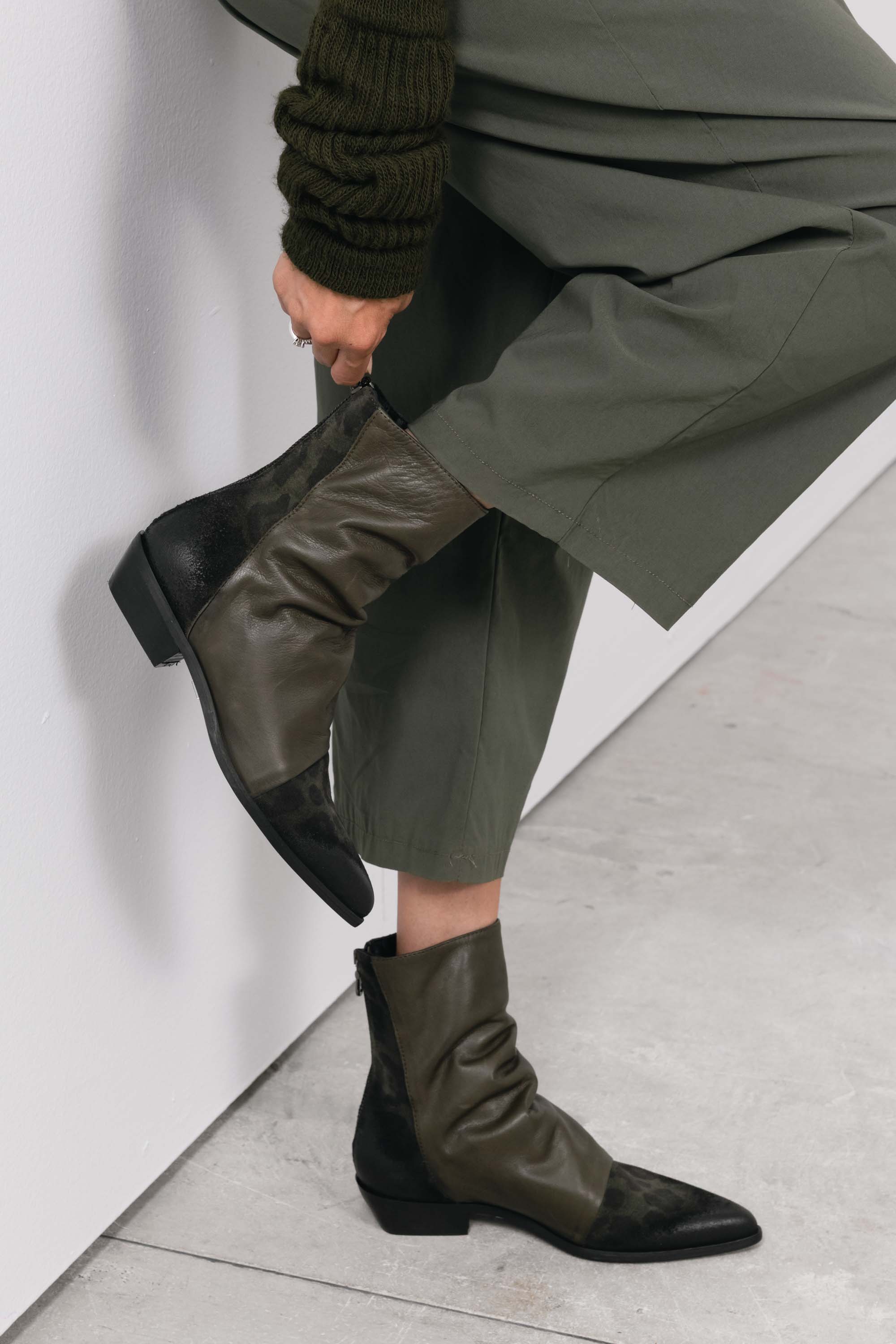 Bottines en cuir Katalin