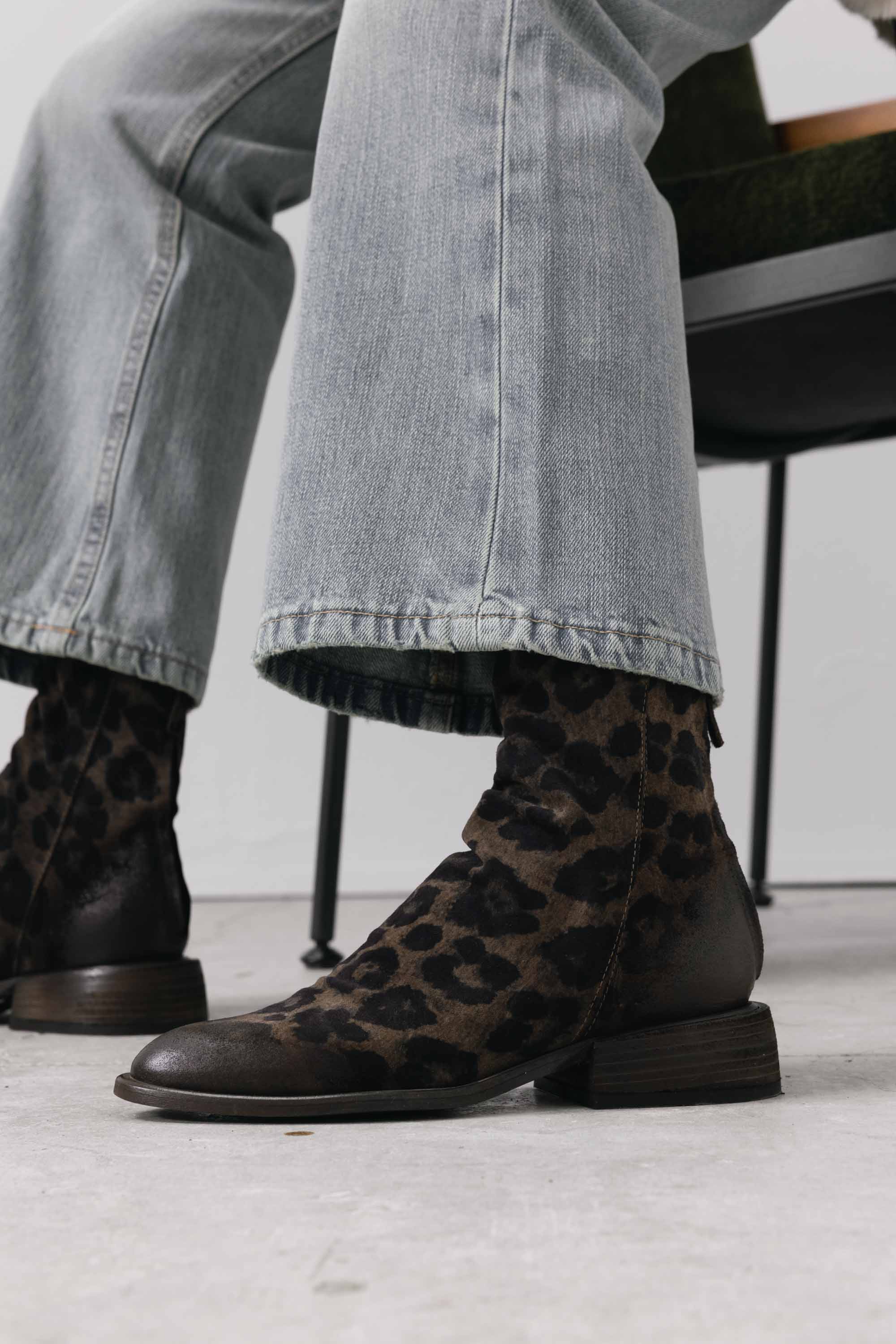 Bottines en daim Claire