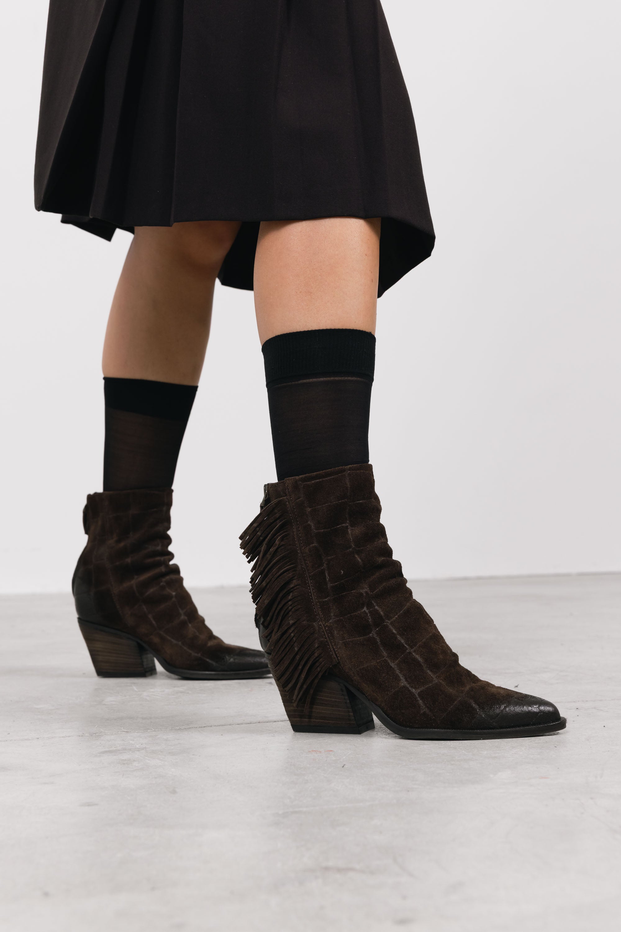Bottines en daim Alexandra
