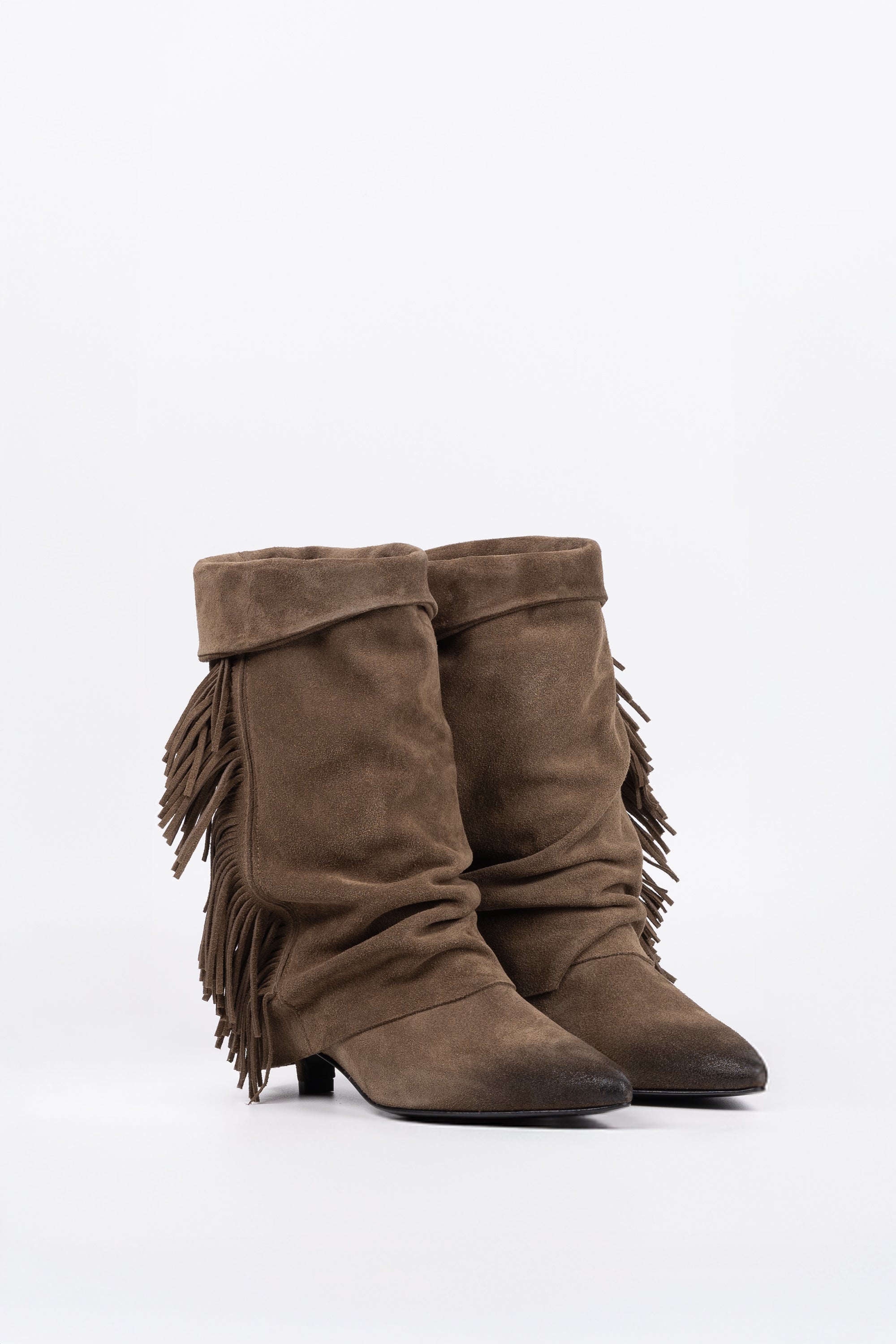 Botim em Camurça Anya