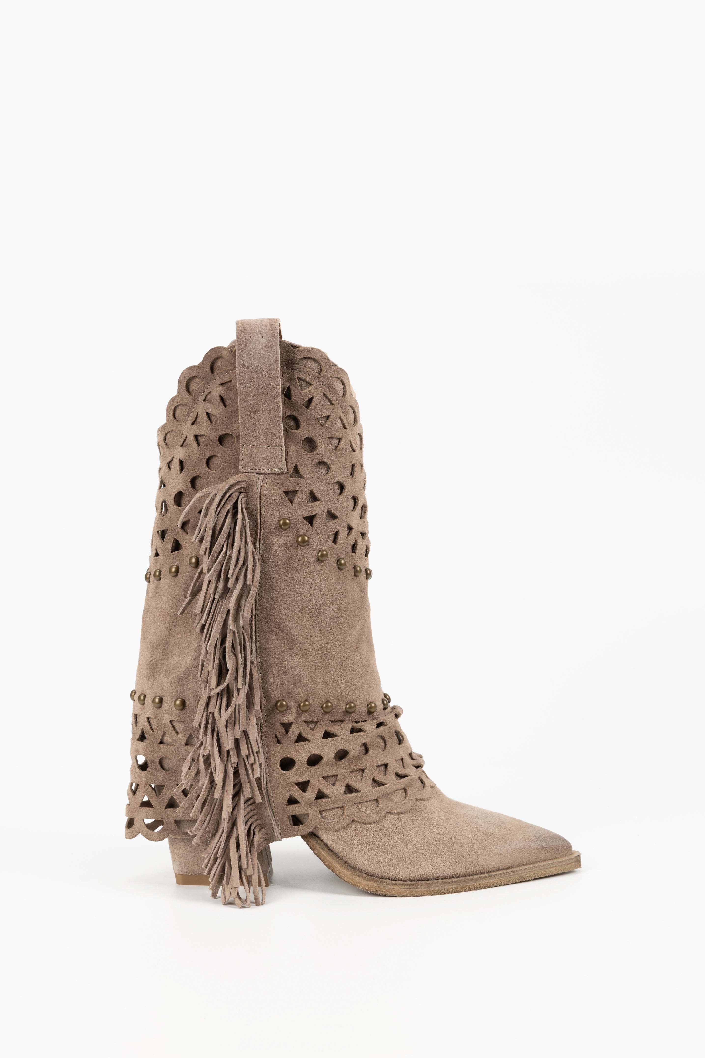 Stivali in Camoscio Magdalena - Mimmu