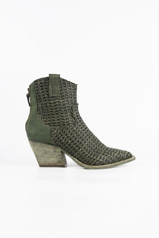 Woven Texan Ankle Boots Vesper