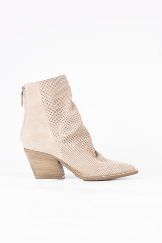 Bottines Texanes en Daim Dahlia