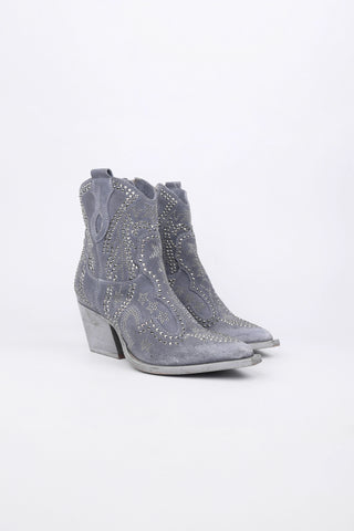 Camilla ankle boots in suede