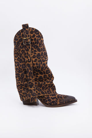 Botas texanas con lentejuelas Alessia