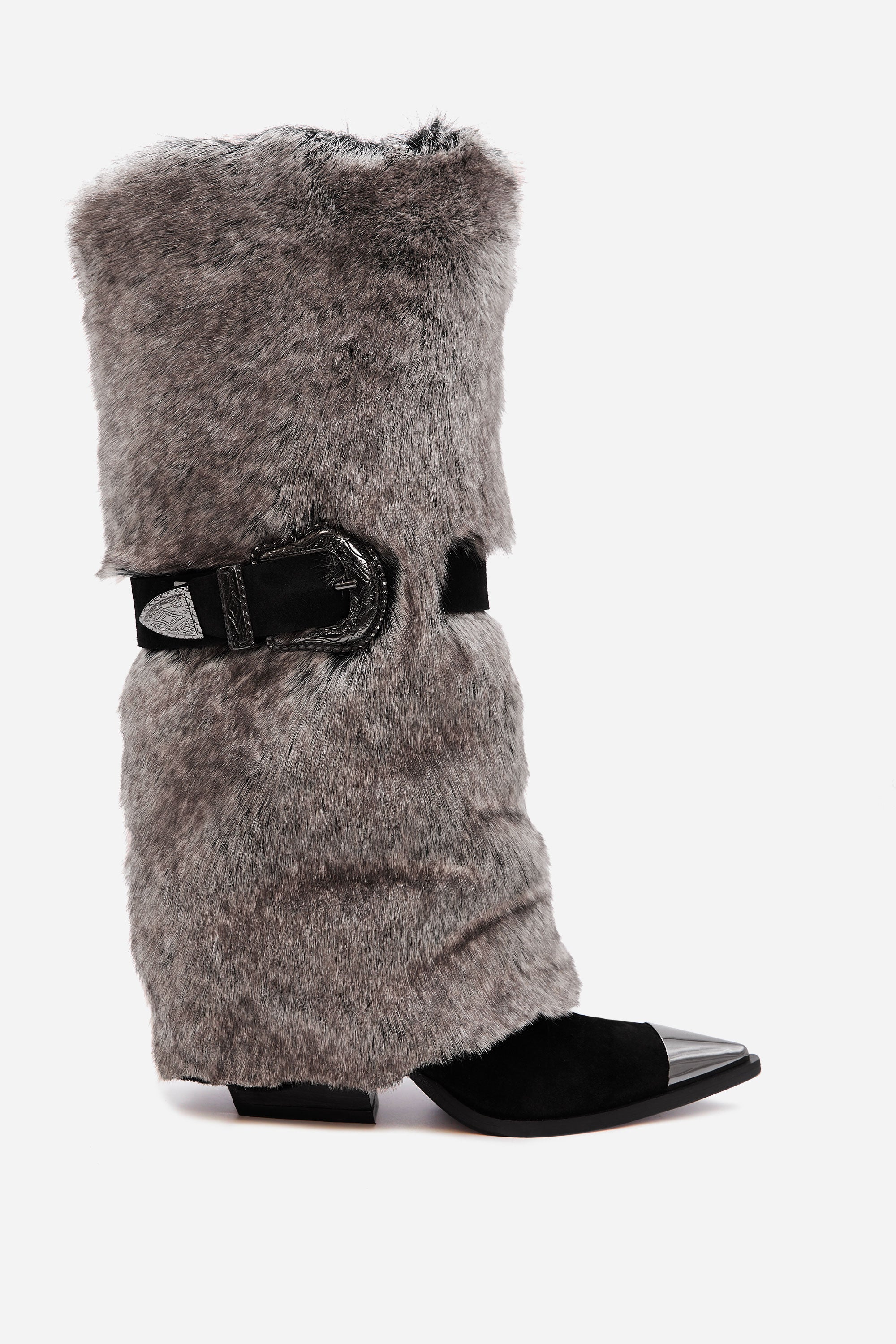 Double Fur Face - Stivali in Pelliccia Double Face