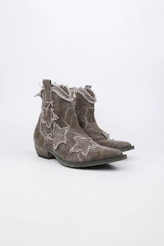 Wanda ankle boots in Canvas