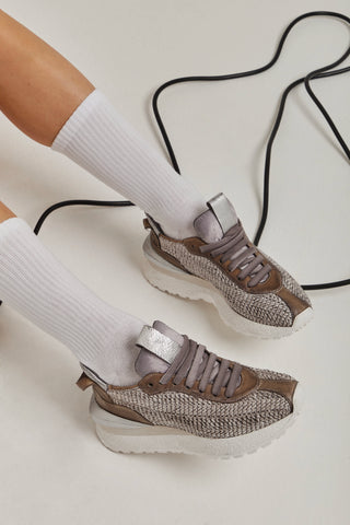 Sneakers Stella in Raffia