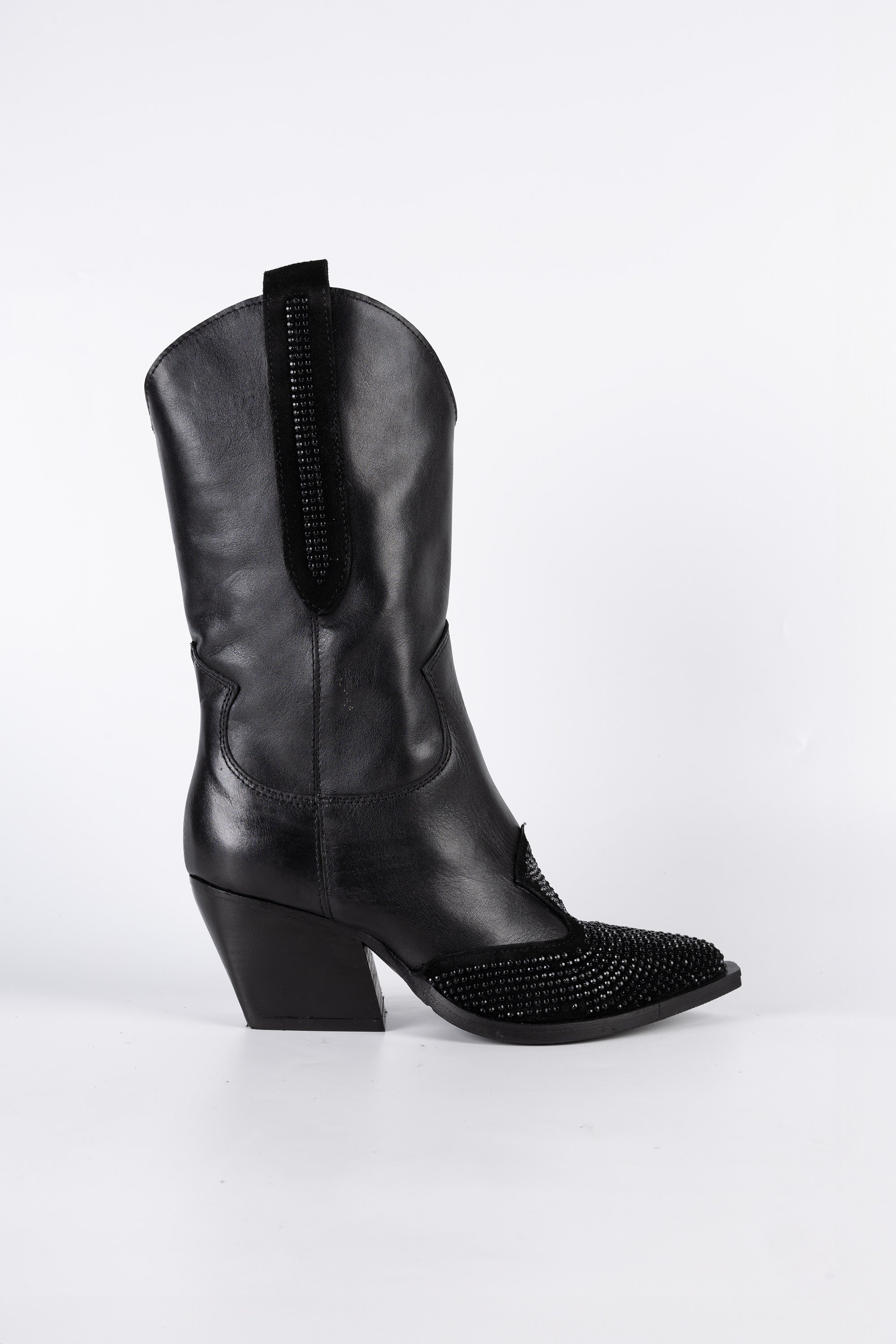 Stivali Texani in Pelle Lindsay