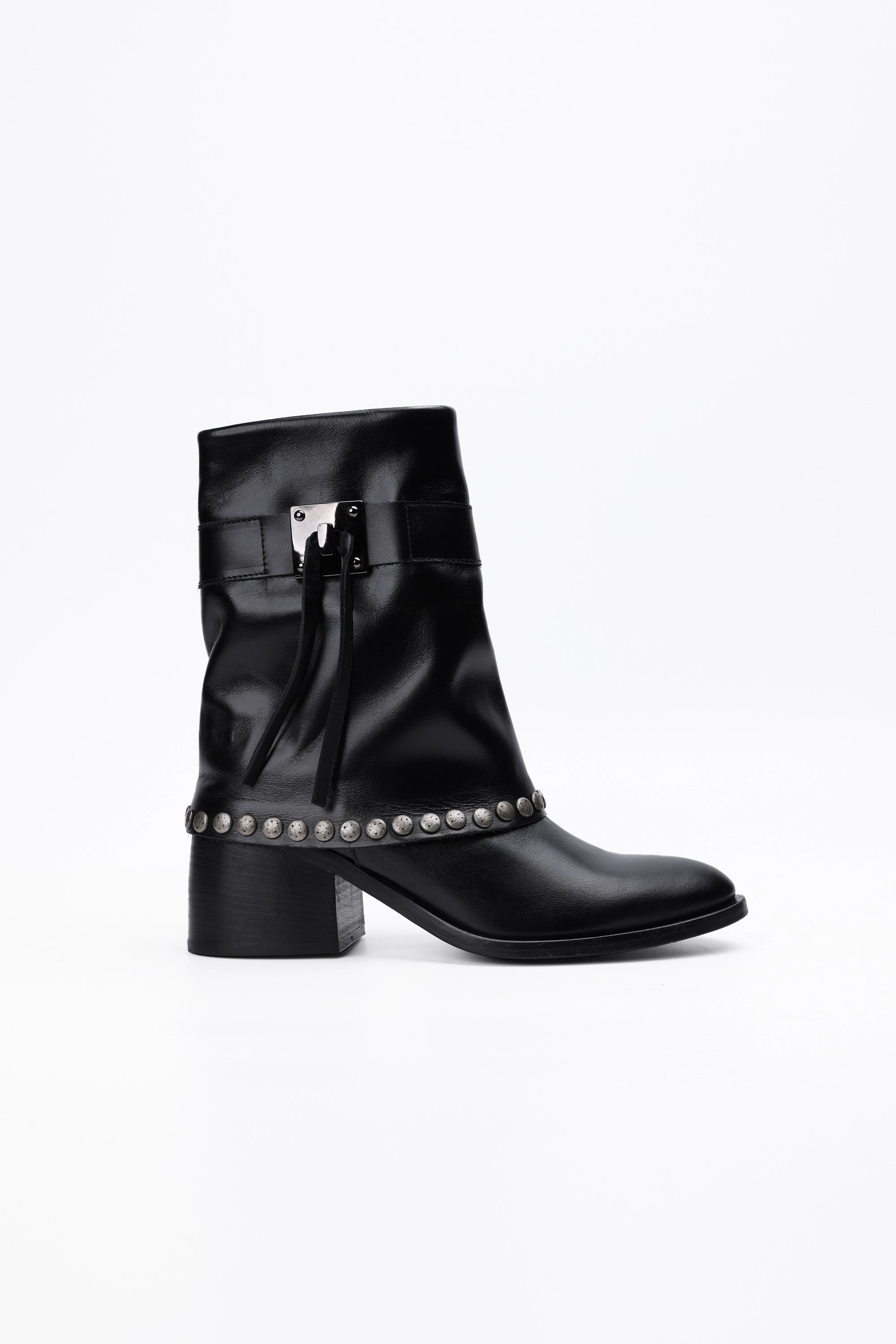 Stivaletti Lucy in Pelle Nero