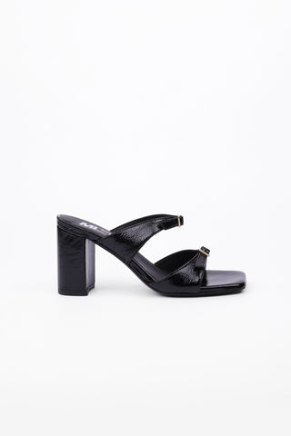 Nicole Python Leather Sandals