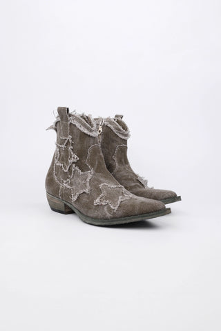 Bottines Wanda en Toile