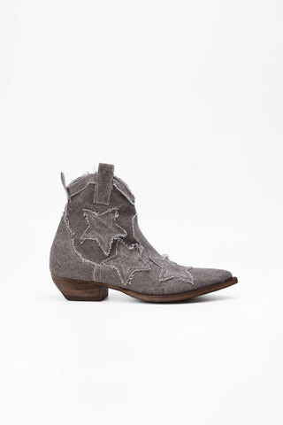 Wanda ankle boots in Canvas