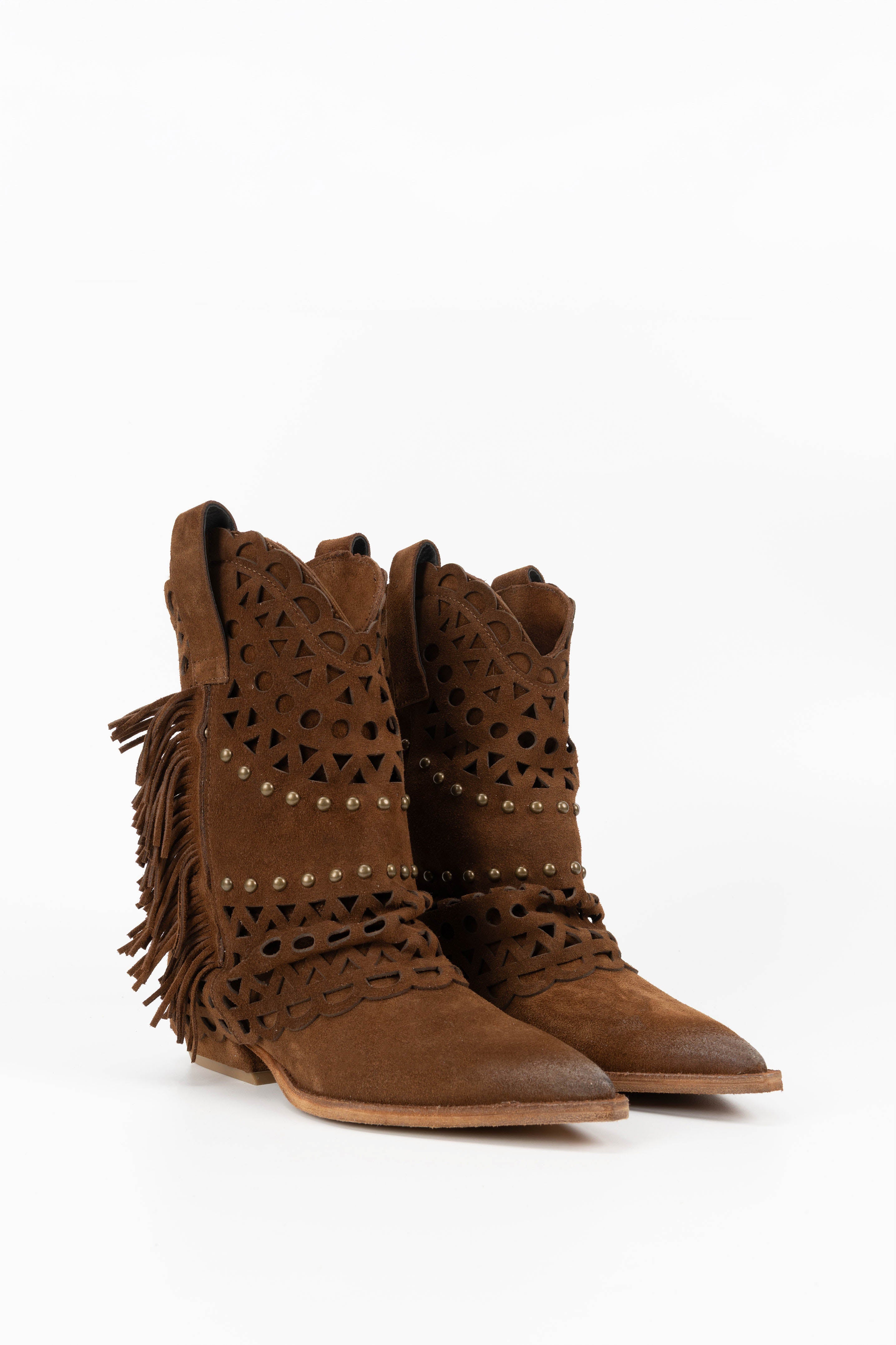 Stivali in Camoscio Leila