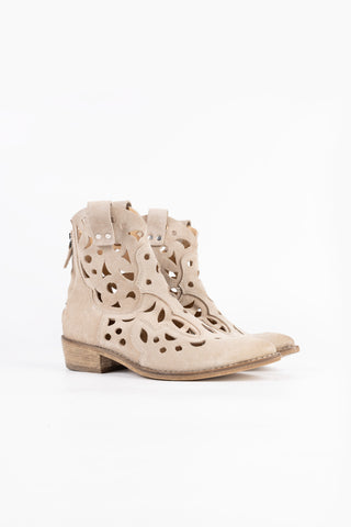 Bottines Texanes en Daim Thalia