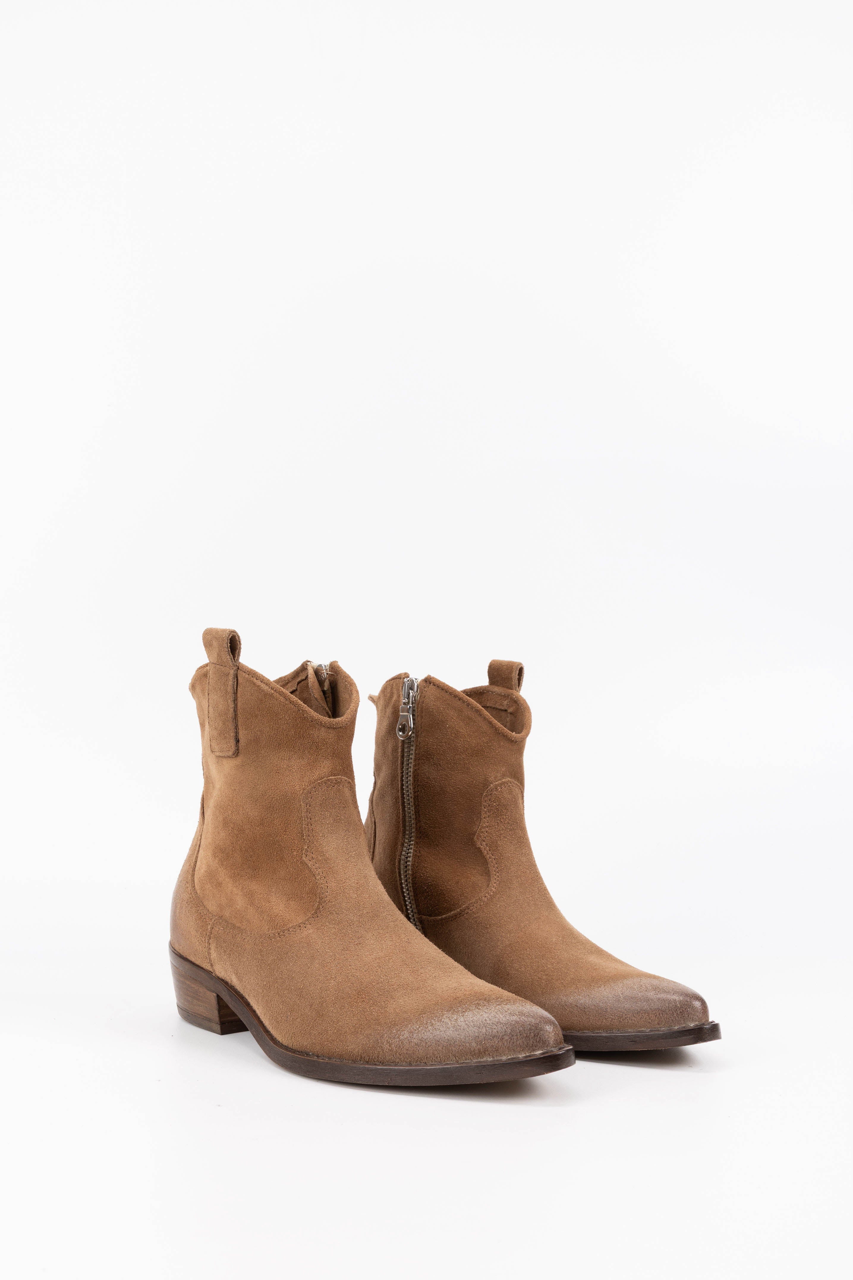 Stivaletti in Camoscio Larissa - Mimmu