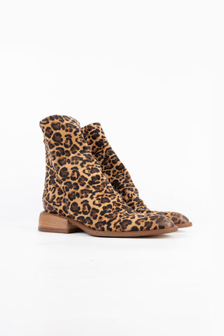 'Lunar Leopard Print Ankle Boots'