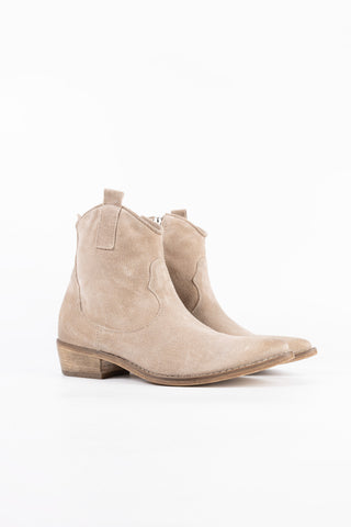 Esme Suede Cowboy Boots