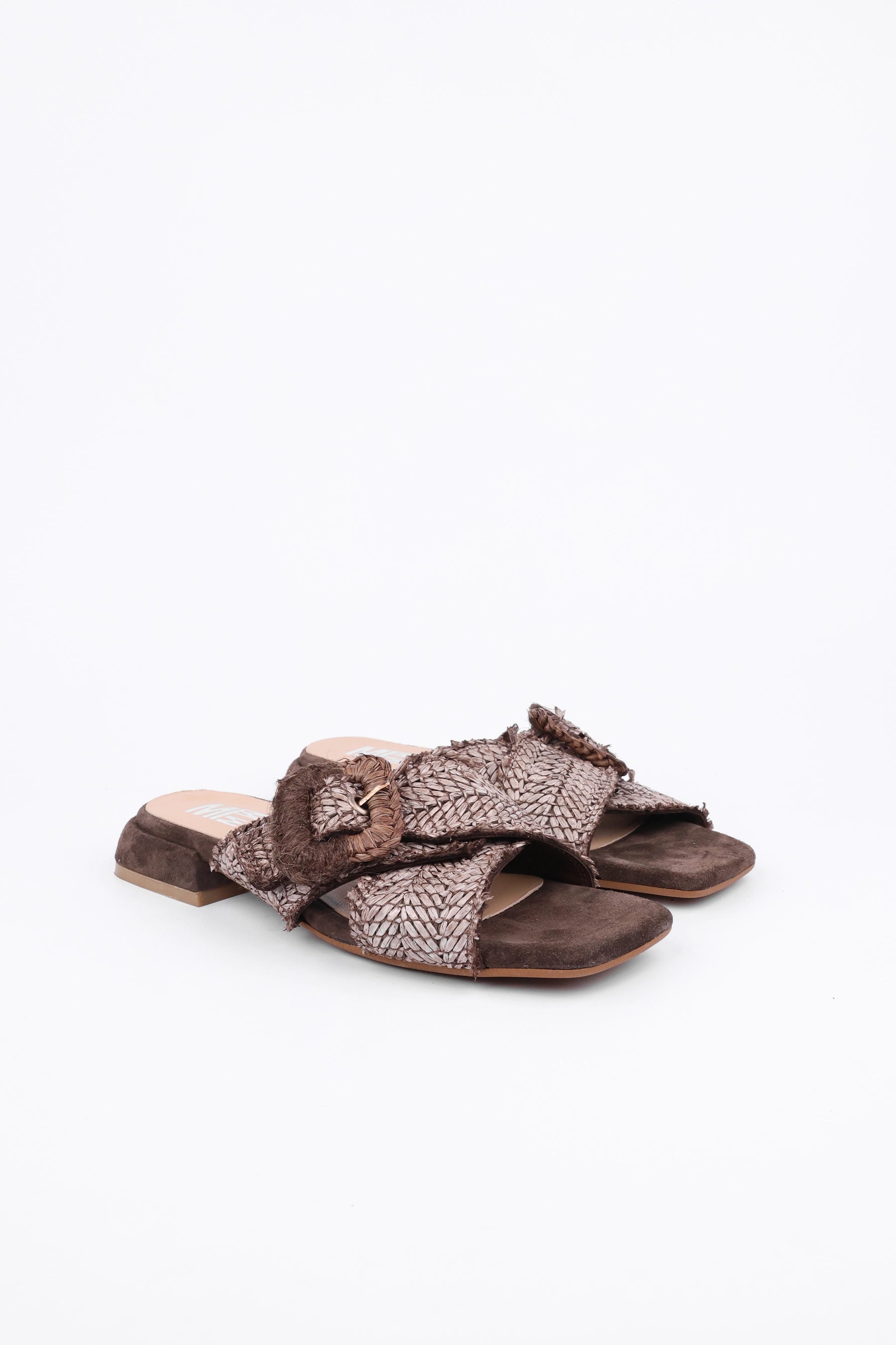Ciabatte Mina in Raffia