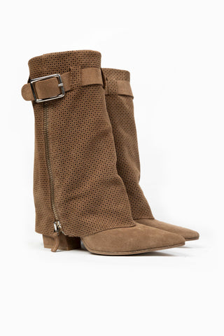 Bottes Texanes en Cuir Camille