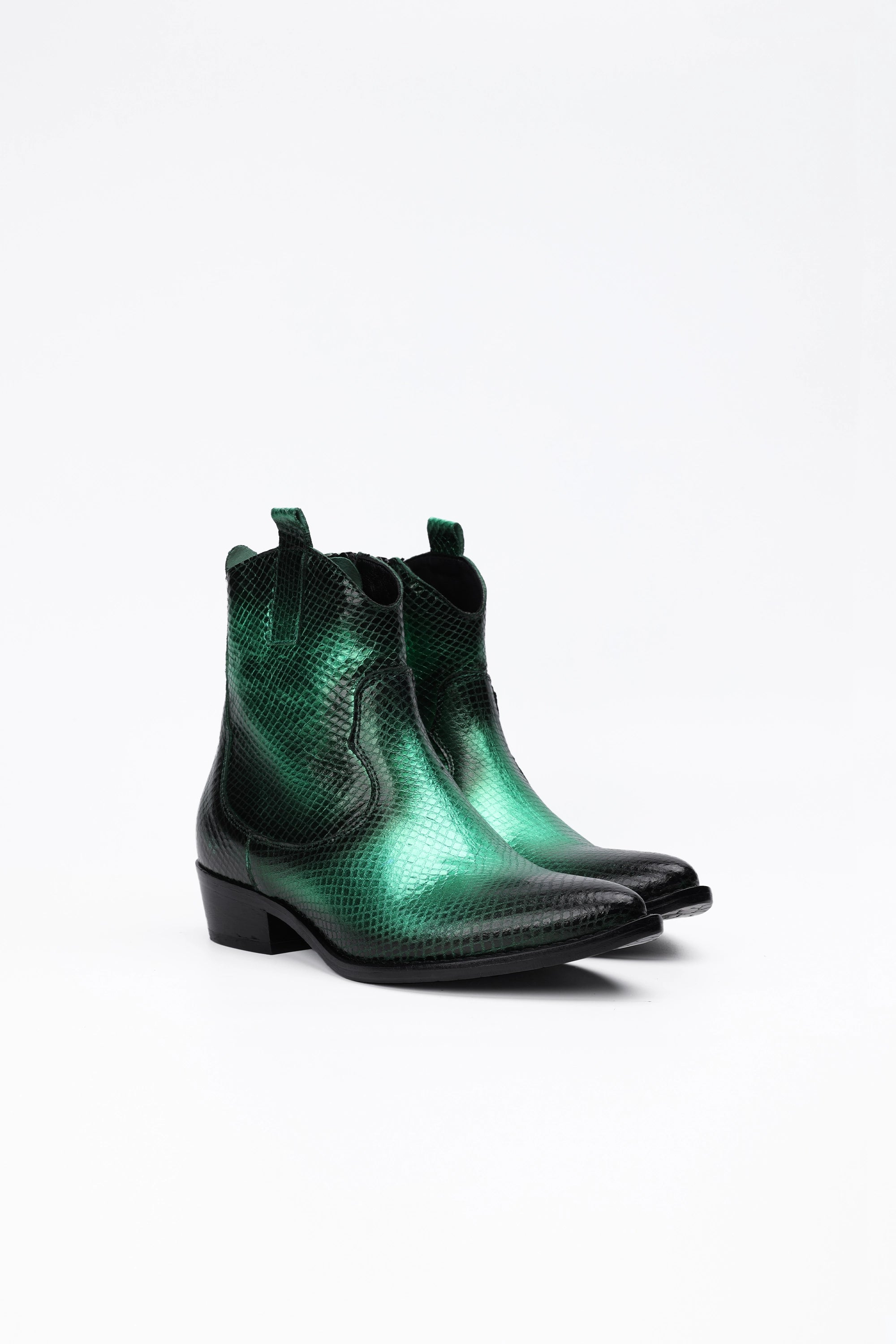 Stivaletto Texano Magda in Laminato
