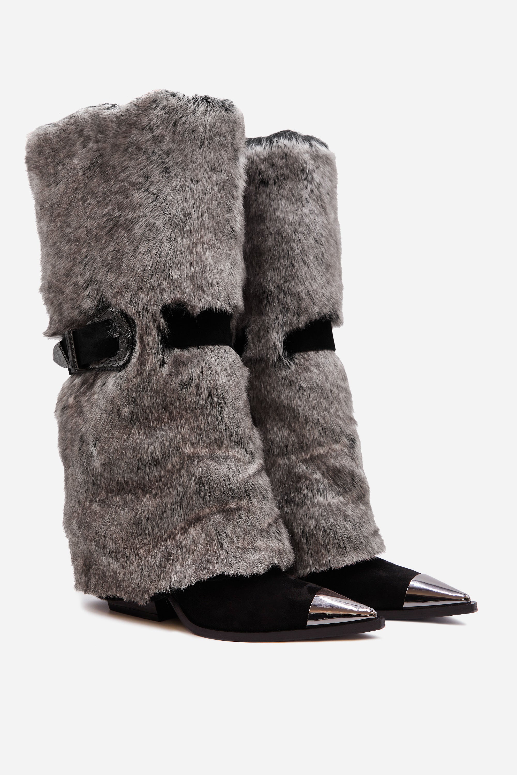Double Fur Face - Stivali in Pelliccia Double Face