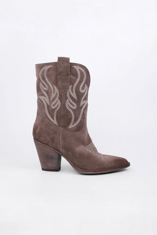 Monique Suede Texan Boots