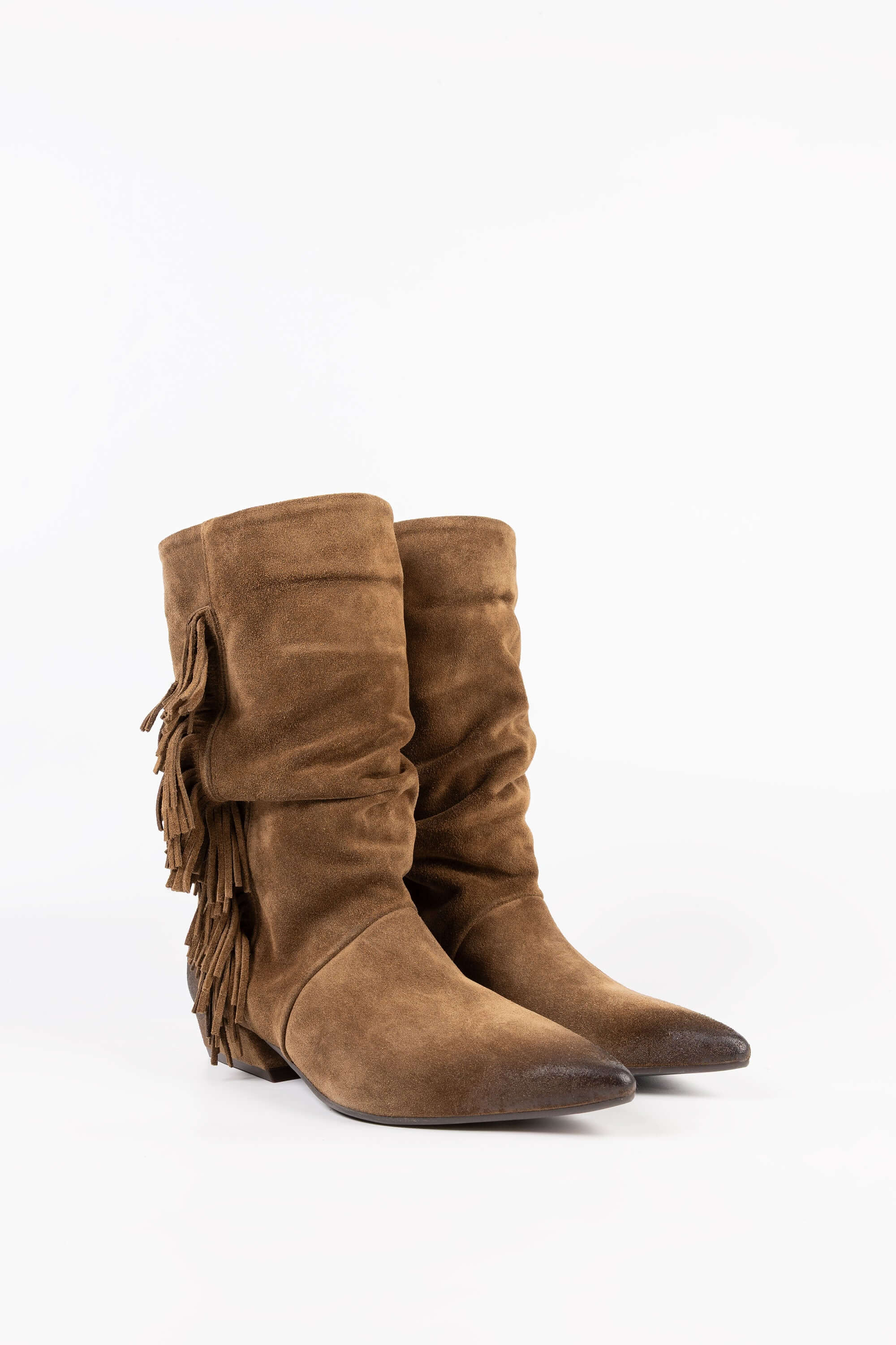 Stivaletti texani in Camoscio Grace