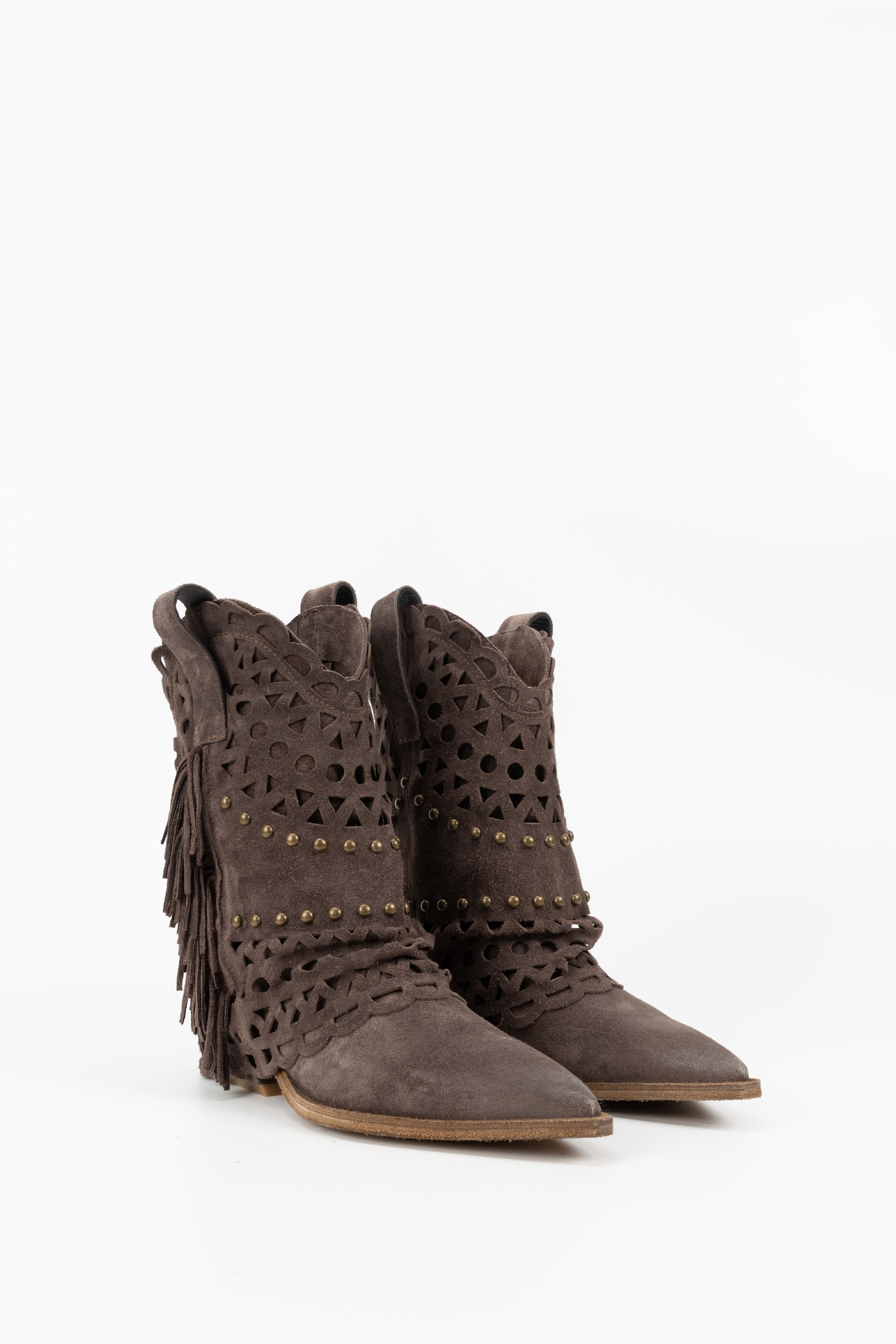 Stivali in Camoscio Leila