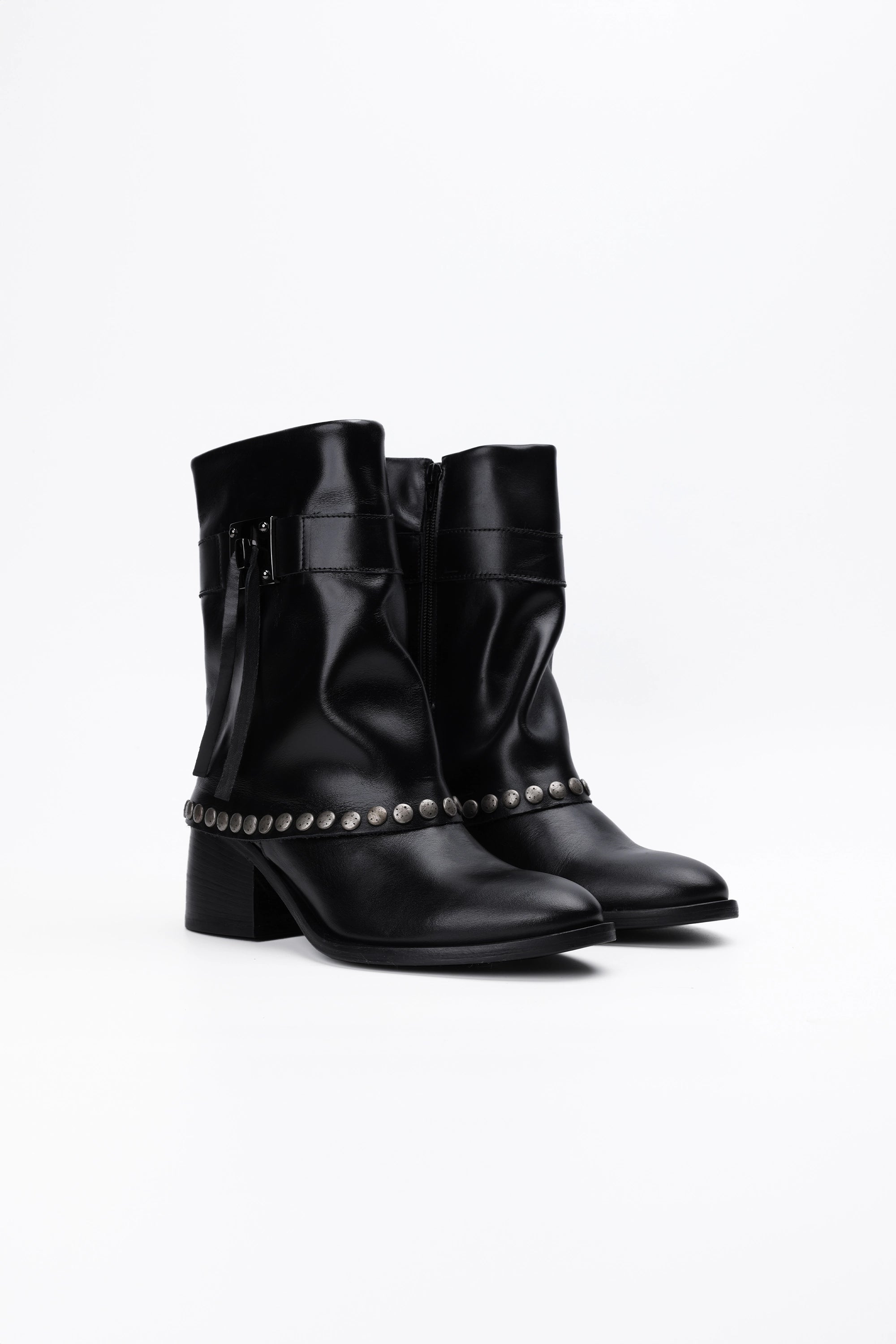 Stivaletti Lucy in Pelle Nero