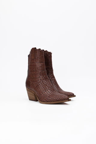 Lorena Woven Texan Boots