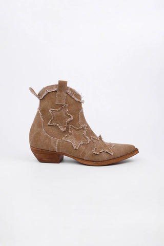 Bottines Wanda en Toile