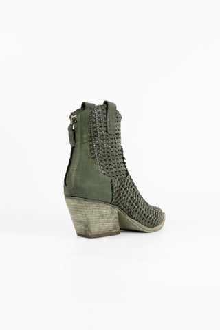 Woven Texan Ankle Boots Vesper