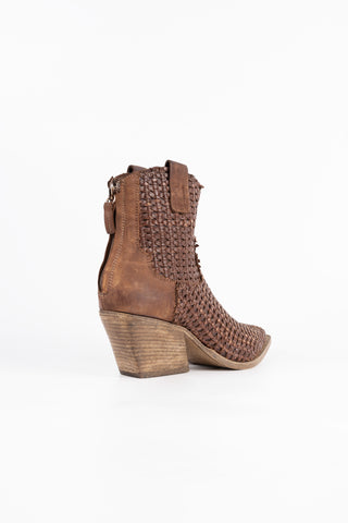 Woven Texan Ankle Boots Vesper