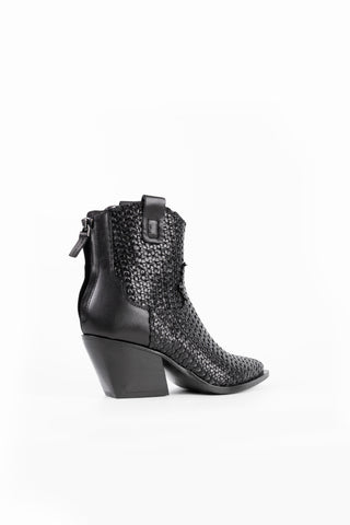 Woven Texan Ankle Boots Vesper