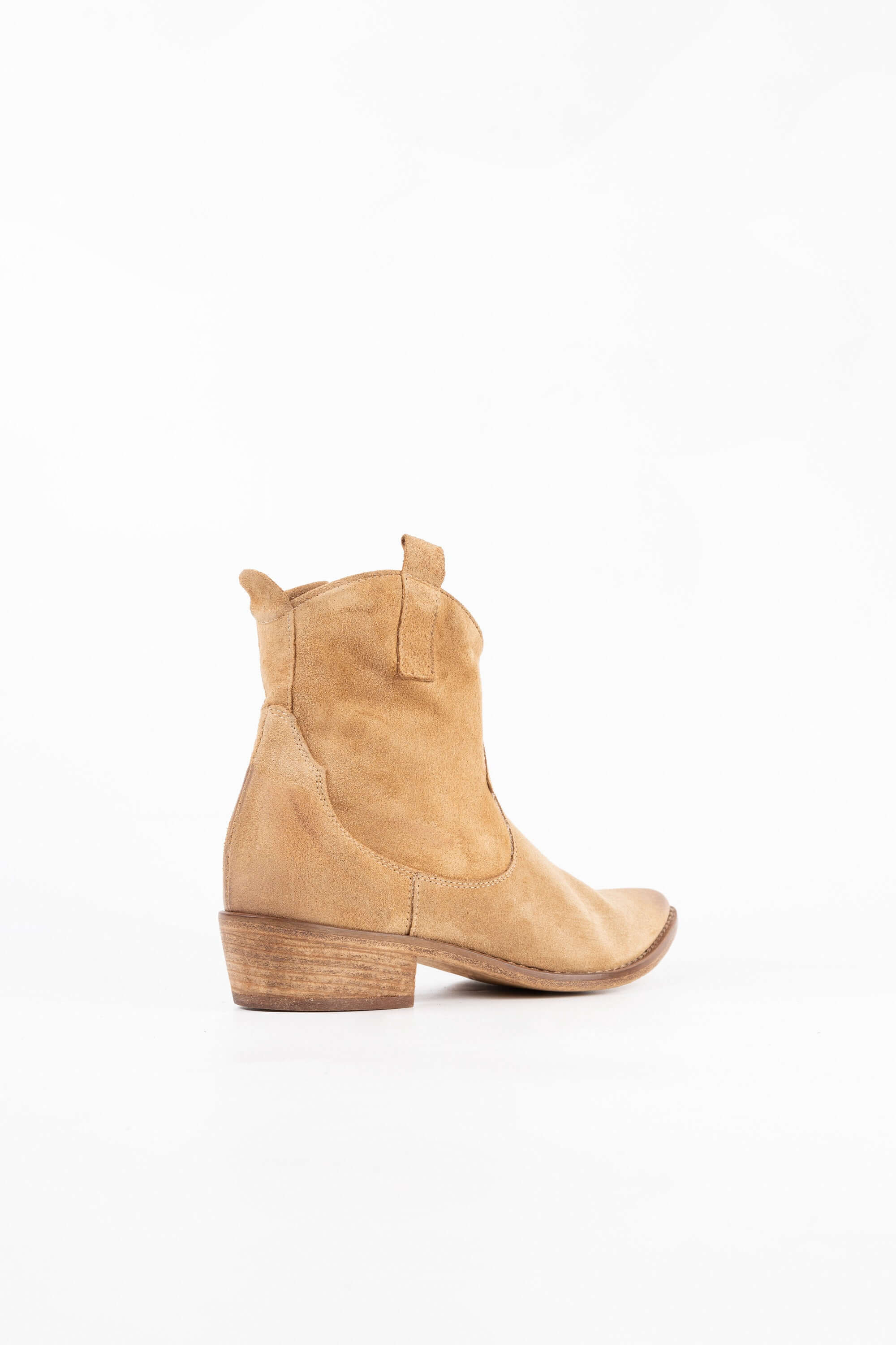 Stivaletti Texani in Camoscio Esme