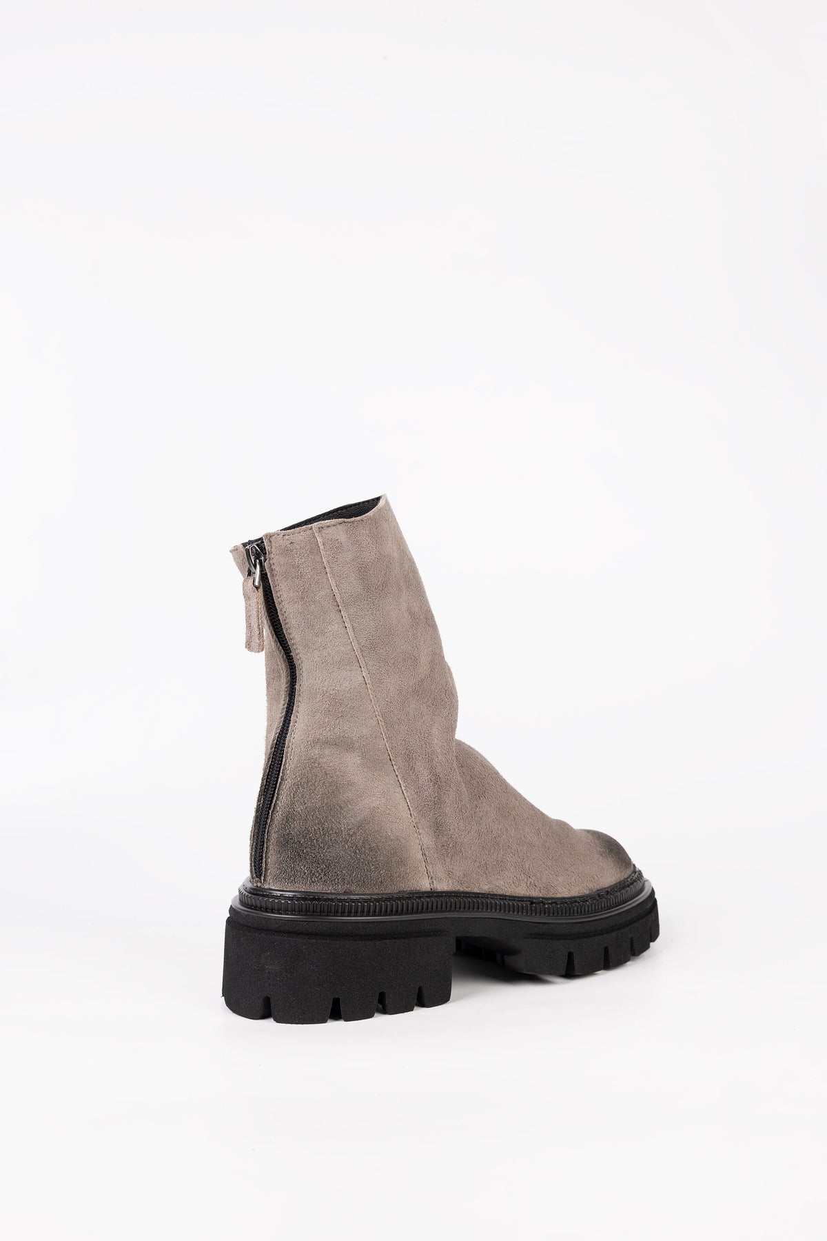 Stivaletti in Camoscio Giselle - Grigio