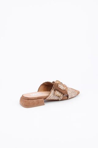 Mina Raffia Slippers