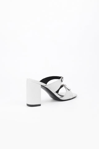 Nicole Python Leather Sandals