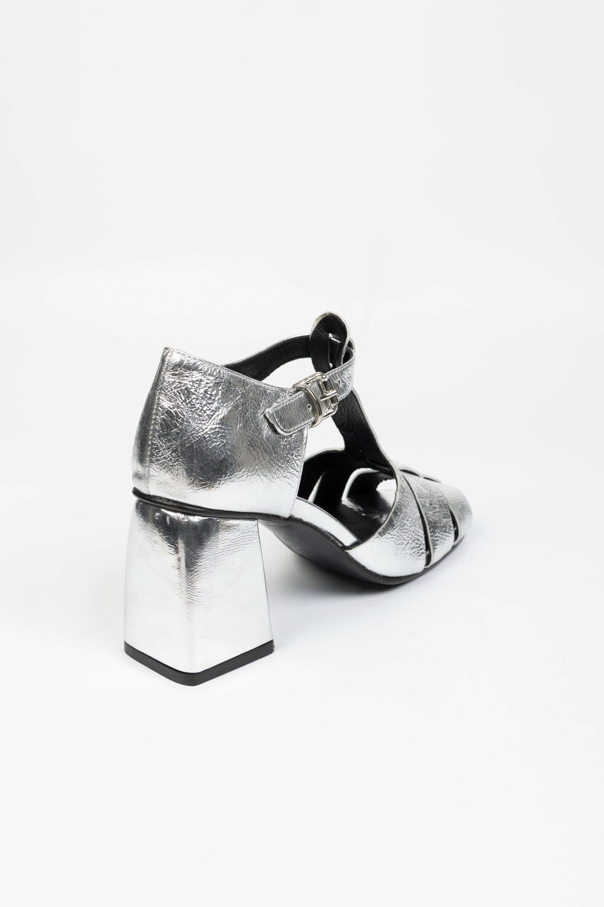 Sandali in Pelle Laminata Giselle