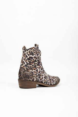 Bottines Texanes en Daim Esme