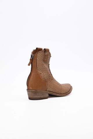 Veronique Woven Texan Ankle Boot