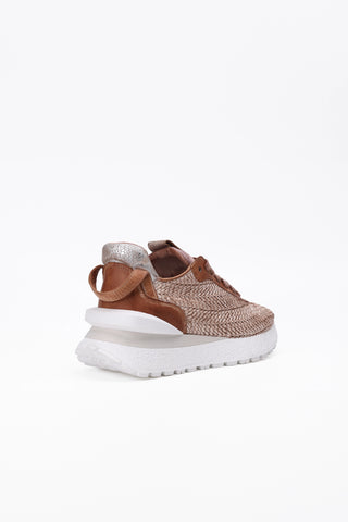 Sneakers Stella aus Raffia