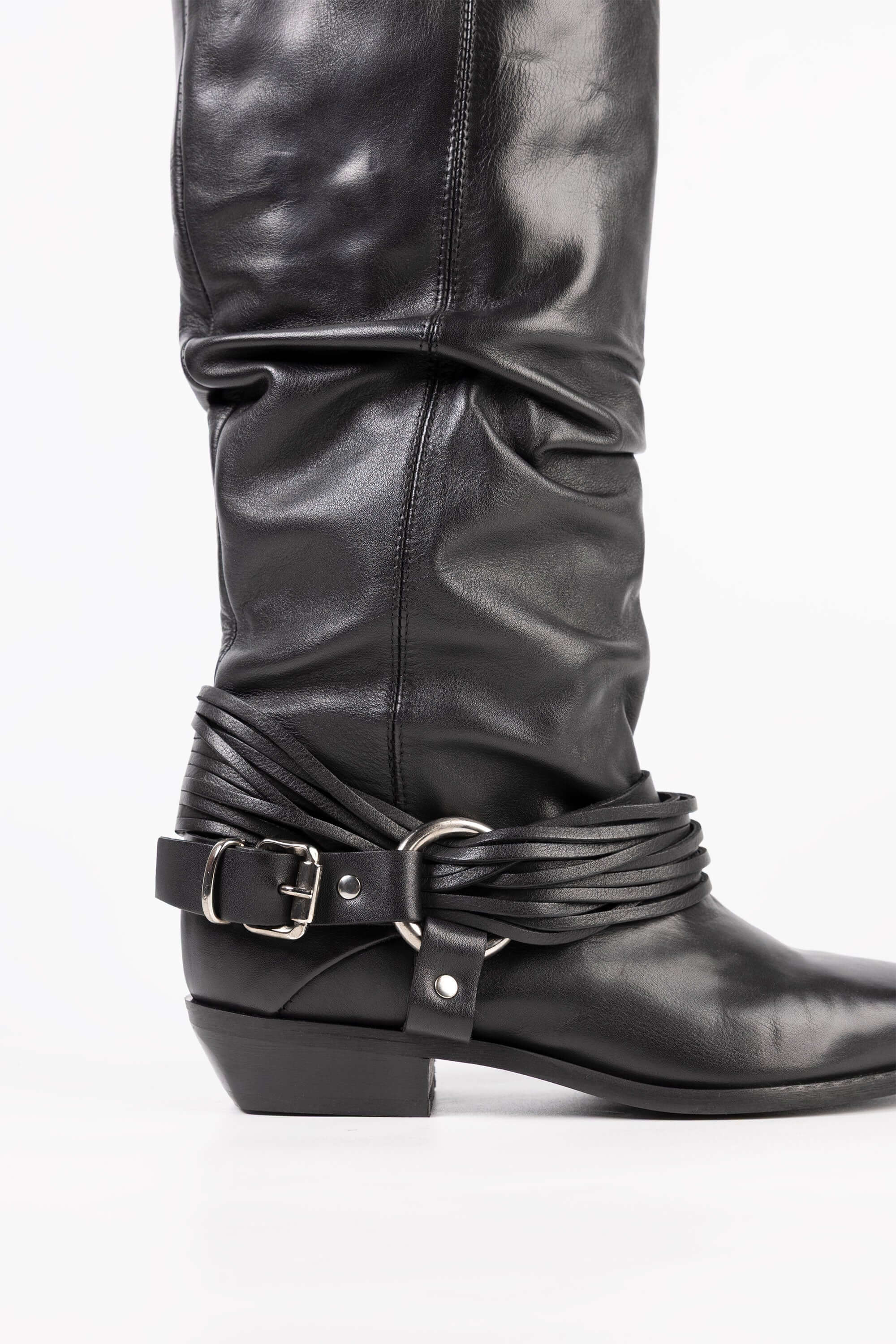 Stivali Texani in Pelle Sophie