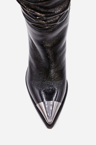 Nuit de rodéo - Bottes hautes en vernis