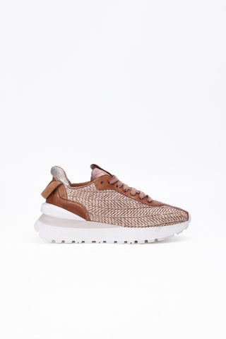 Sneakers Stella in raffia